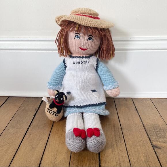 Dorothy Wizard of Oz 2000 Limited Edition Classic Oz Knit Poly Dolly Doll - Picture 1 of 8